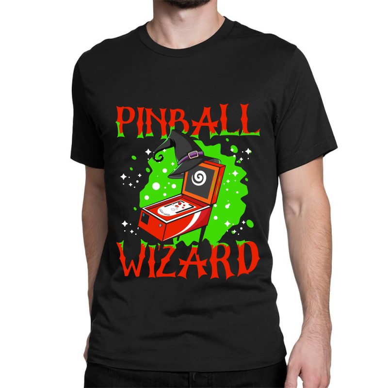 Pinball, Pinball Play Pinball, Pinball Night, Classic T-shirt by CUSER2870 | Artistshot