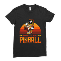 Pinball, Pinball Pinball Enthusiast, Arcade, Ladies Fitted T-shirt | Artistshot