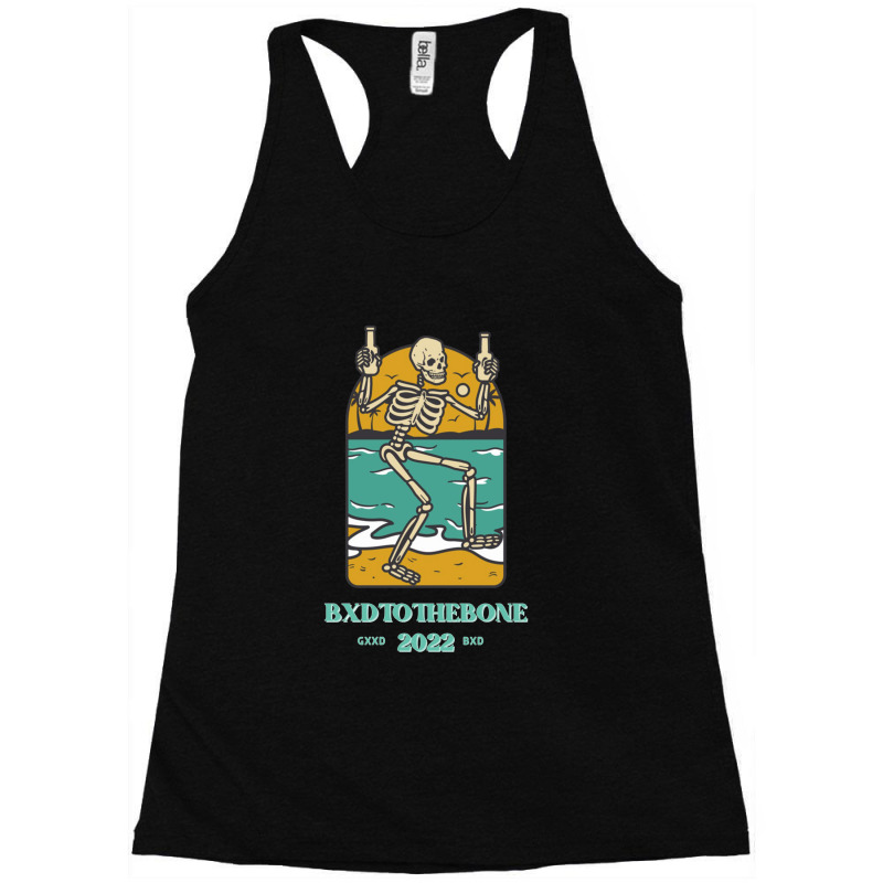 Beach Ghost To The Bone Racerback Tank | Artistshot