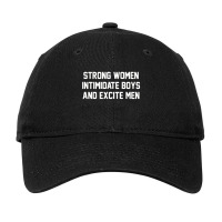 Strong Women Intimidate Boys And Excite Men 02 [tb] Adjustable Cap | Artistshot