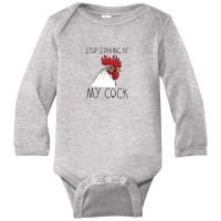 Chicken Funny Long Sleeve Baby Bodysuit | Artistshot