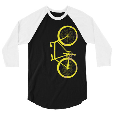 Bike - Bicycle 3/4 Sleeve Shirt Designed By Sabriacar