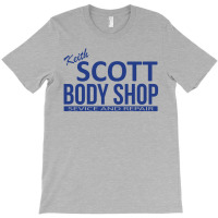 Keith Scott Body Shop T-shirt | Artistshot