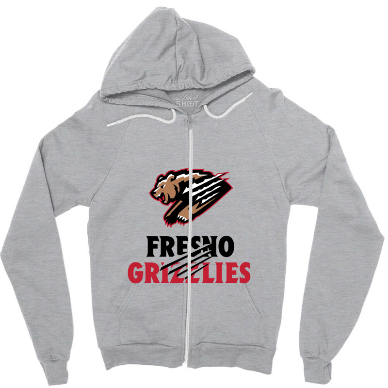 Fresno Grizzlies Zipper Hoodie | Artistshot