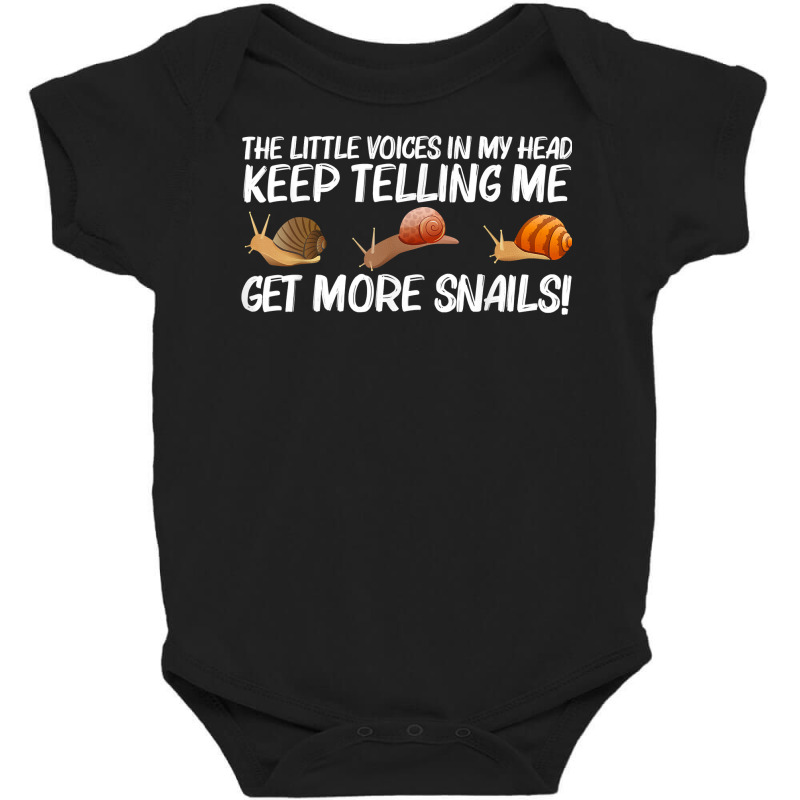 Funny Snail Design For Men Women Freshwater Snail Lovers T Shirt Baby Bodysuit by KretschmerBridge | Artistshot