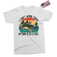 Mens I Can't Work Today, My Arm Is In A Cast, Fishing Vintage T Shirt Exclusive T-shirt | Artistshot