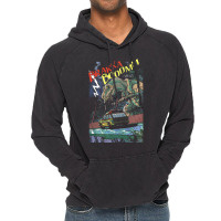 T-rex Terror Jurassic Dinosaur Attack Vintage Hoodie | Artistshot