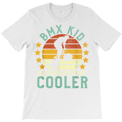 Bmx Kid  Funny Bmx Trick Freestyle Bike Rider Gift T Shirt T-shirt Designed By Butledona