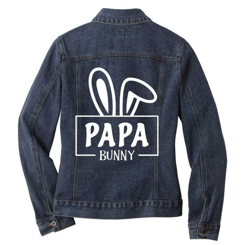 Good Rabbit Funny Ladies Denim Jacket | Artistshot