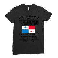 Good Looking Panamanian Flag Panama Panamanian Roots Premium T Shirt Ladies Fitted T-shirt | Artistshot