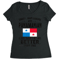 Good Looking Panamanian Flag Panama Panamanian Roots Premium T Shirt Women's Triblend Scoop T-shirt | Artistshot