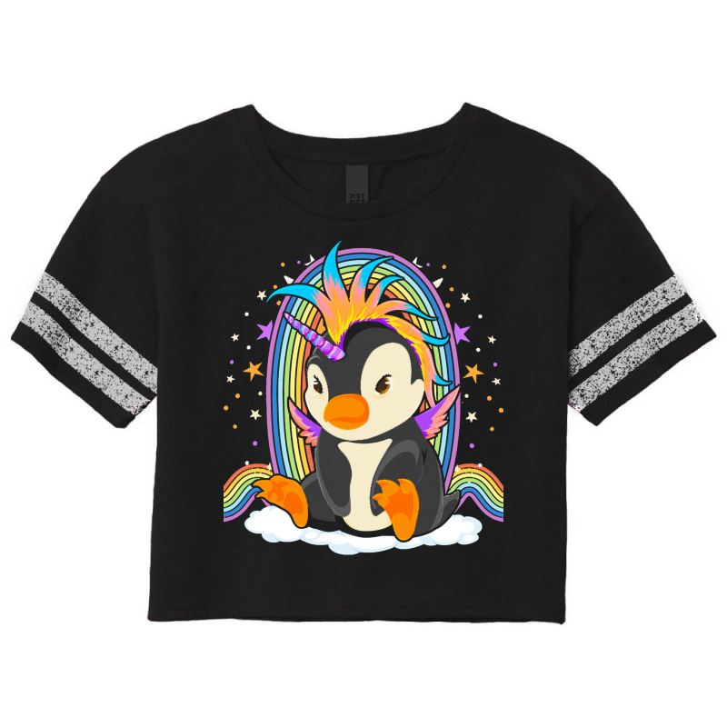 Animal T  Shirt Cute Magical Penguincorn Rainbow Unicorn Penguin Fanta Scorecard Crop Tee by caseynitzsche899 | Artistshot