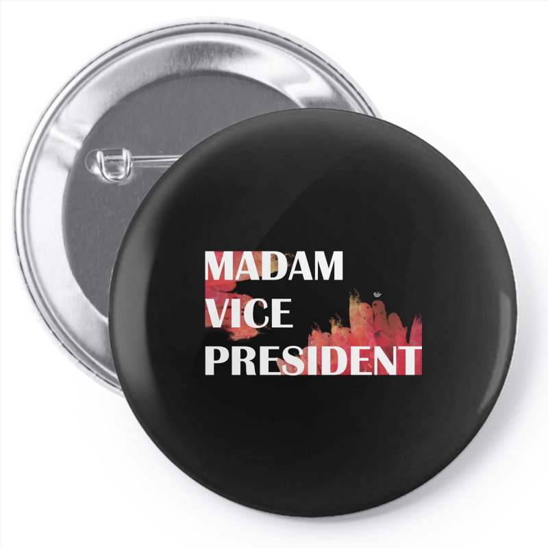 Madam Vice President Pin-back Button | Artistshot