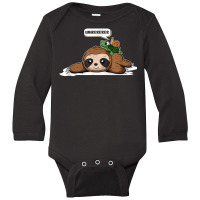 Sloth Turtle Snail Running Riding Team T Shirt Long Sleeve Baby Bodysuit | Artistshot