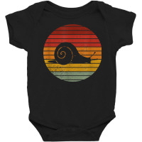 Snail Shirt, Retro Vintage Snail Animal T Shirt Baby Bodysuit | Artistshot