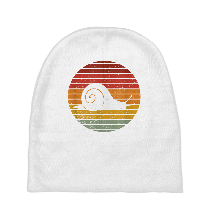 Snail Shirt, Retro Vintage Snail Animal T Shirt Baby Beanies by jermonmccline | Artistshot