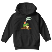 Sloth Turtle Snail Running T Shirt Youth Hoodie | Artistshot