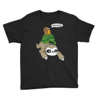 Wheeee! Sloth Turtle Snail Funny Animal Lover Running Tee T Shirt Youth Tee | Artistshot