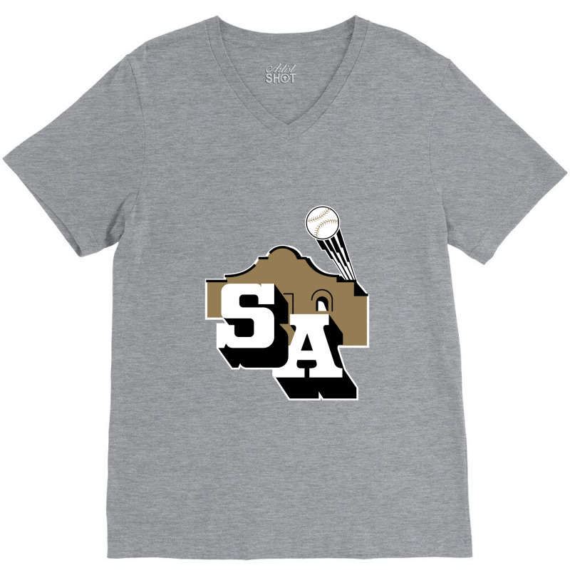 San Antonio Missions V-neck Tee | Artistshot