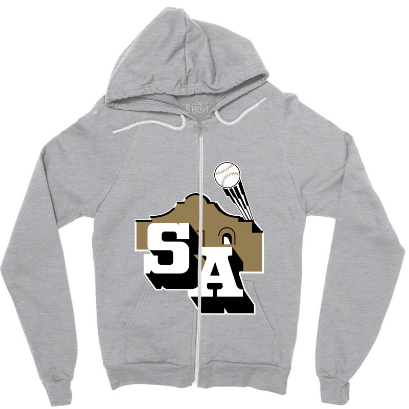 San Antonio Missions Zipper Hoodie | Artistshot