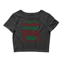 The Official Christmas Baking Team Crop Top | Artistshot