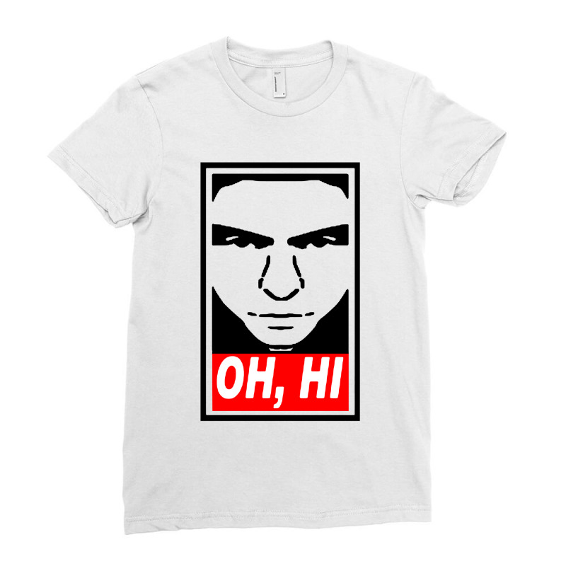 Scary Face Movie Merch Ladies Fitted T-shirt | Artistshot