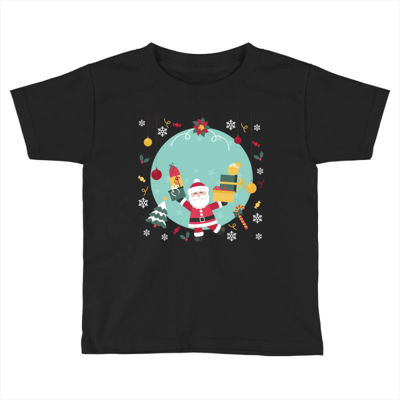 Santa Claus Happy New Year Toddler T-shirt by ŞEN | Artistshot