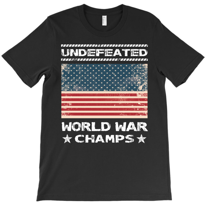 Undefeated World War Champs T-shirt | Artistshot