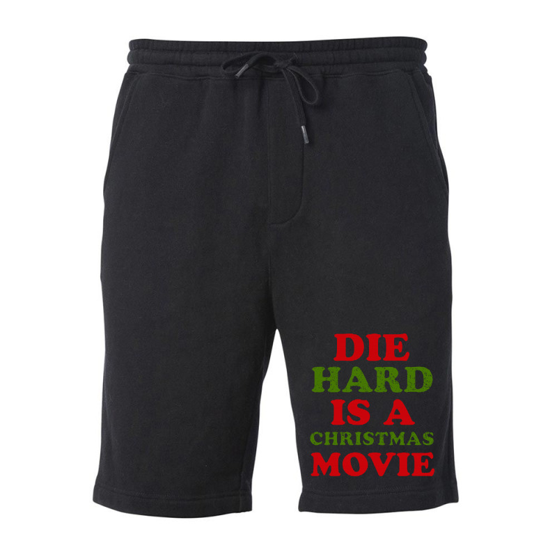 Die Hard Is A Christmas Movie Fleece Short | Artistshot