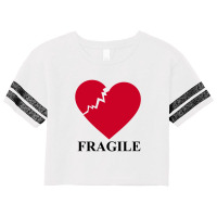 Fragile Heart Scorecard Crop Tee | Artistshot