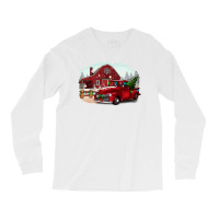 Farm Truck Christmas Long Sleeve Shirts | Artistshot