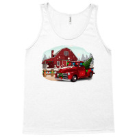 Farm Truck Christmas Tank Top | Artistshot