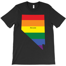 nevada rainbow flag T-Shirt | Artistshot