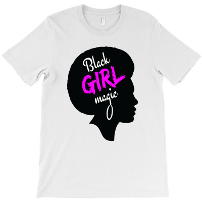 Black Girl Magic Black Woman Boss Lady Black Lives Matter Afro Lady Wo T-shirt Designed By AyŞenur