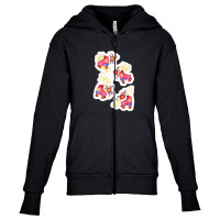 Blue Bird Of Paradise 44378659 Youth Zipper Hoodie | Artistshot