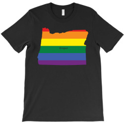 oregen rainbow flag T-Shirt | Artistshot