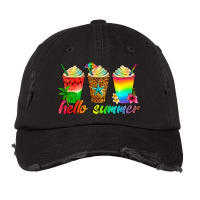 Hello Summer Vintage Cap | Artistshot