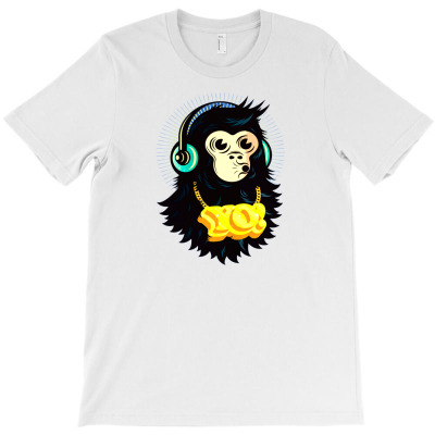 Yo Monkey T-shirt Designed By Young81