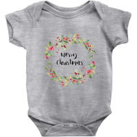 Marbella Merry Christmas Baby Bodysuit | Artistshot