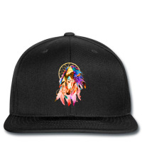 Native Horse With Dreamcatcher Printed Hat | Artistshot