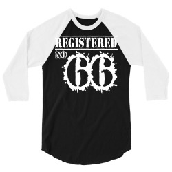 registered no 66 3/4 Sleeve Shirt | Artistshot