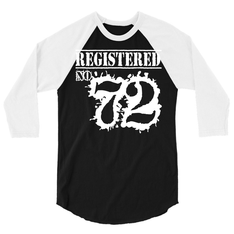 Registered No 72 3/4 Sleeve Shirt | Artistshot