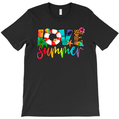 Love Summer T-shirt Designed By Artiststas