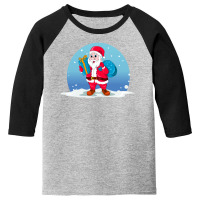 Santa Claus Youth 3/4 Sleeve | Artistshot