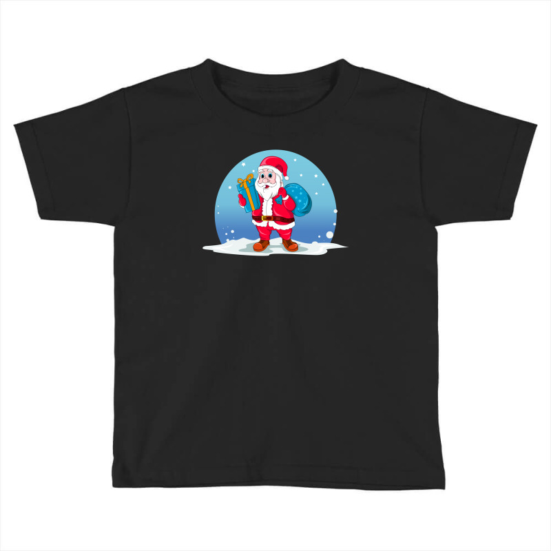 Santa Claus Toddler T-shirt by Chiks | Artistshot