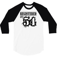 Registered No 54 3/4 Sleeve Shirt | Artistshot