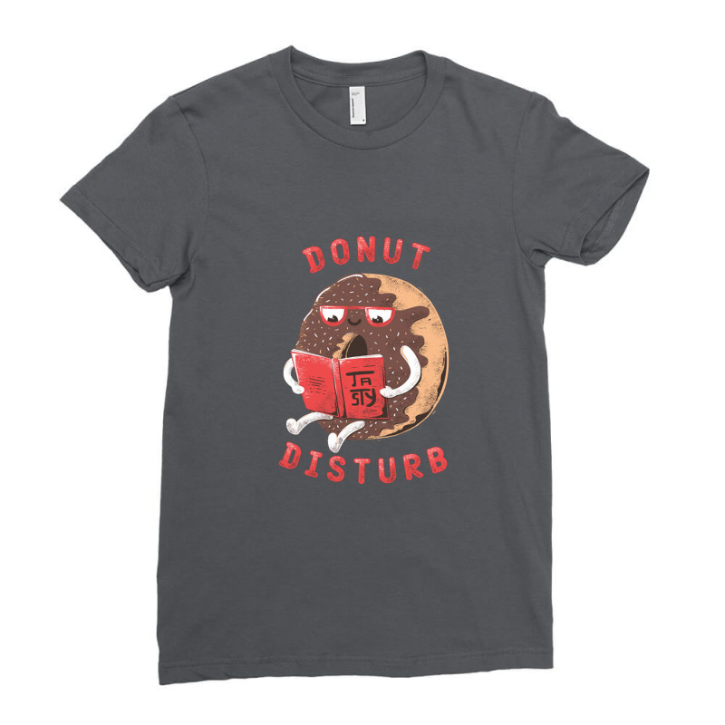 Donut Disturb Ladies Fitted T-Shirt by Mbeler | Artistshot