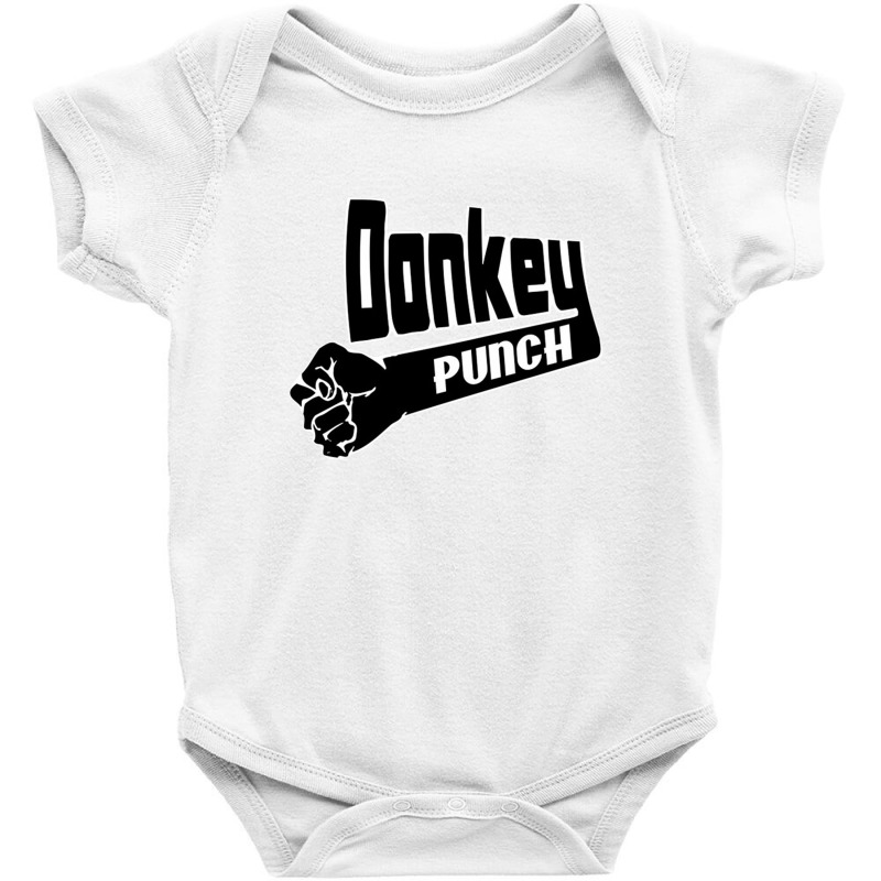 Donkey Punch Baby Bodysuit by Mbeler | Artistshot