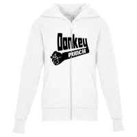 Donkey Punch Youth Zipper Hoodie | Artistshot