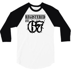 registered no 67 3/4 Sleeve Shirt | Artistshot